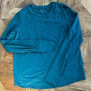 Athleta Teal Long Sleeve Top